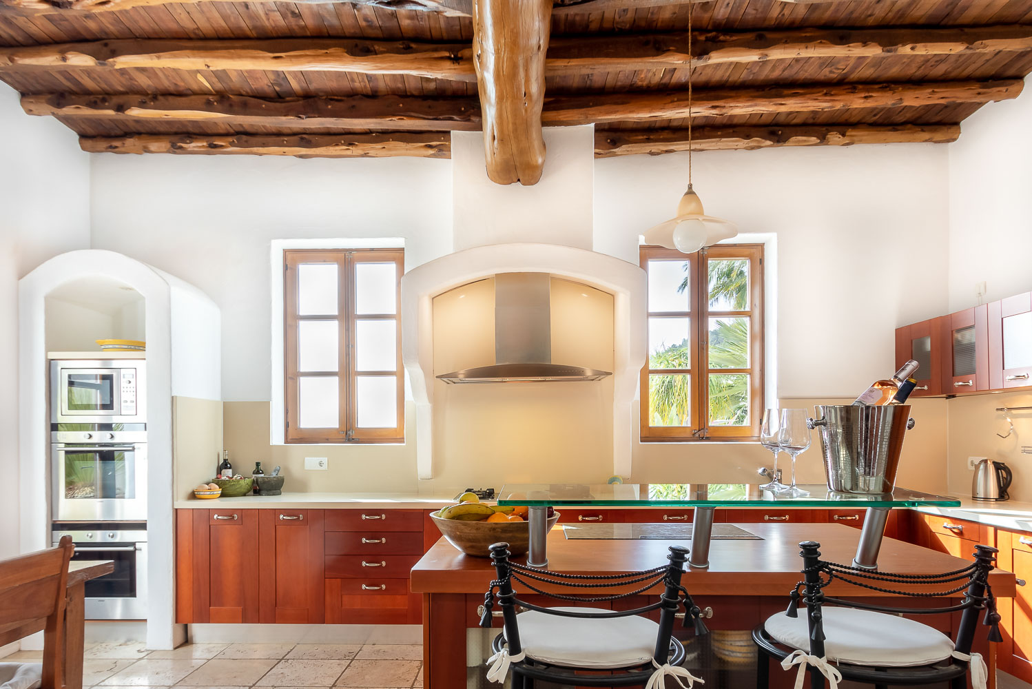 Country Style Kitchen Island Unit