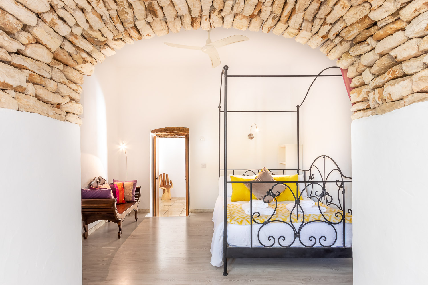 Aerial Architecture Profile Shot Poolside Garden Layout