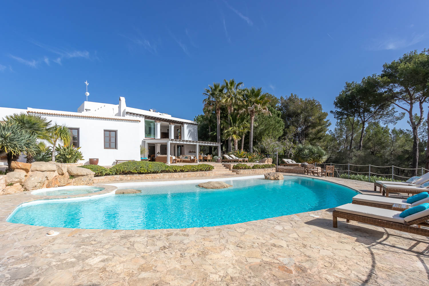 Poolside Facade and Main Architecture